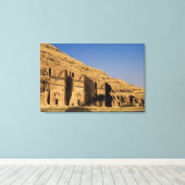 Saudi-Arabië, locatie Madain Saleh, oud 2 Canvas Afdruk (Insitu (Houten vloer))