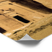 Saudi-Arabië, locatie Madain Saleh, oud 2 Poster (Hoek)