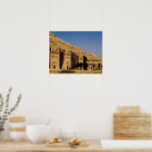 Saudi-Arabië, locatie Madain Saleh, oud 2 Poster (Keuken)