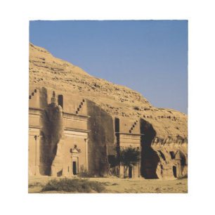 Saudi-Arabië, locatie van Madain Saleh, oud 2 Notitieblok