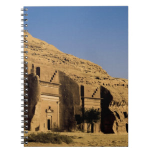 Saudi-Arabië, locatie van Madain Saleh, oud 2 Notitieboek