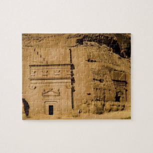 Saudi-Arabië, locatie van Madain Saleh, oud 3 Legpuzzel