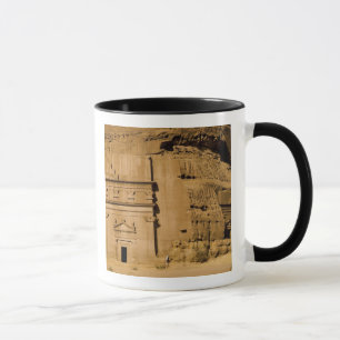 Saudi-Arabië, locatie van Madain Saleh, oud 3 Mok