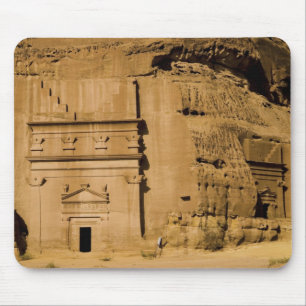 Saudi-Arabië, locatie van Madain Saleh, oud 3 Muismat