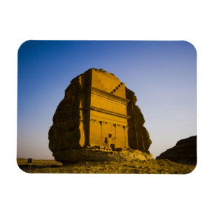 Saudi-Arabië, locatie van Madain Saleh, oud 4 Magneet