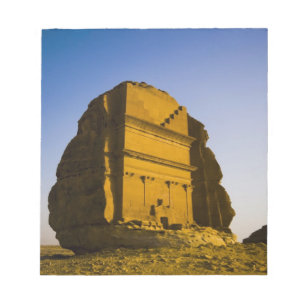 Saudi-Arabië, locatie van Madain Saleh, oud 4 Notitieblok