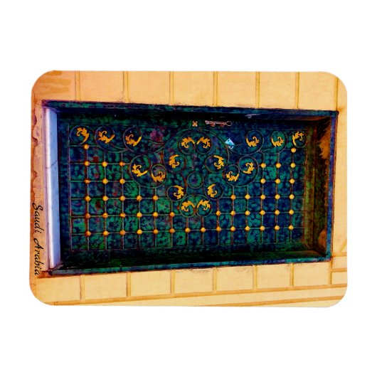 Saudi-Arabië Magneet (Horizontaal)