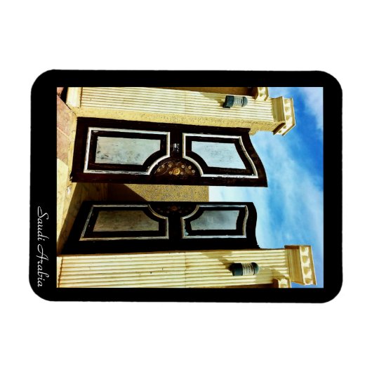 Saudi-Arabië Magneet (Horizontaal)
