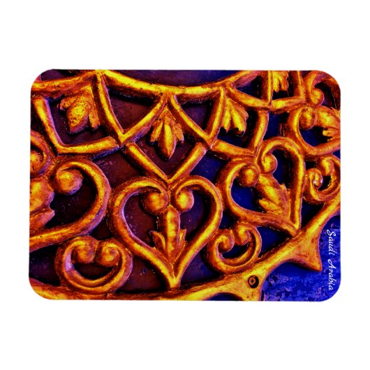 Saudi-Arabië Magneet (Horizontaal)