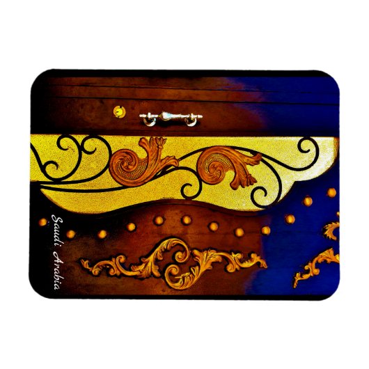 Saudi-Arabië Magneet (Horizontaal)