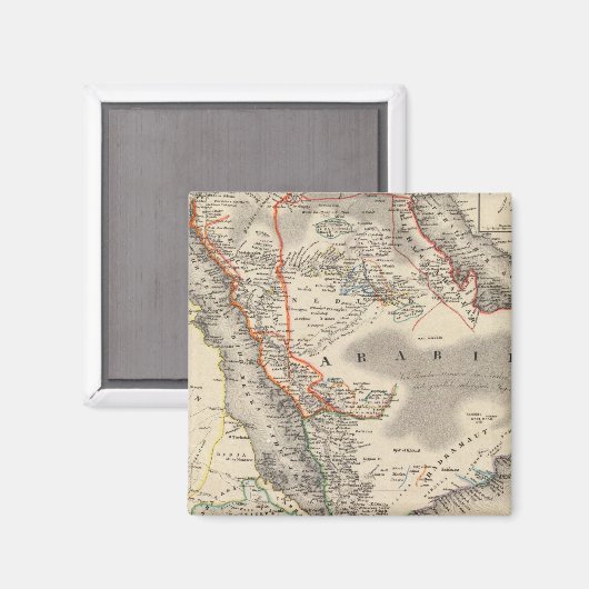 Saudi-Arabië Magneet (Voorkant / Achterkant)