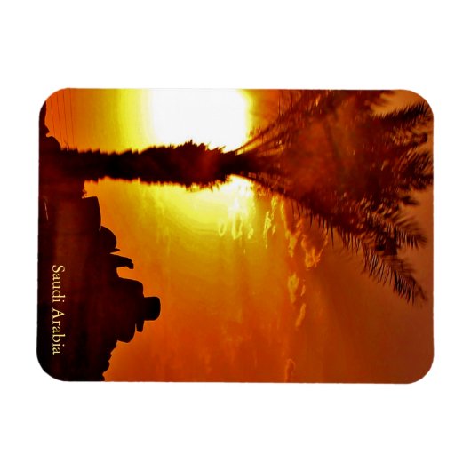 Saudi-Arabië Magneet (Horizontaal)