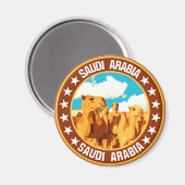 Saudi-Arabië Magneet (Voorkant / Achterkant)