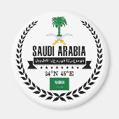 Saudi-Arabië Magneet (Voorkant)