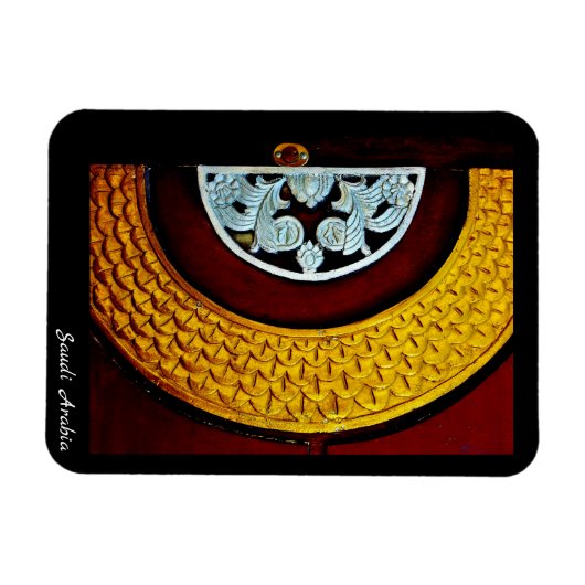 Saudi-Arabië Magneet (Horizontaal)