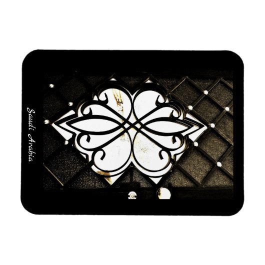 Saudi-Arabië Magneet (Horizontaal)