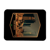 Saudi-Arabië Magneet (Horizontaal)