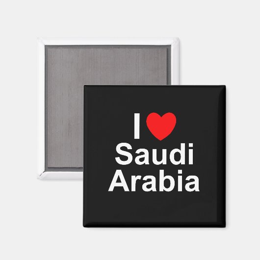 Saudi-Arabië Magneet (Voorkant / Achterkant)