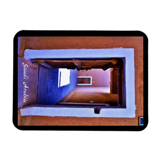 Saudi-Arabië Magneet (Horizontaal)