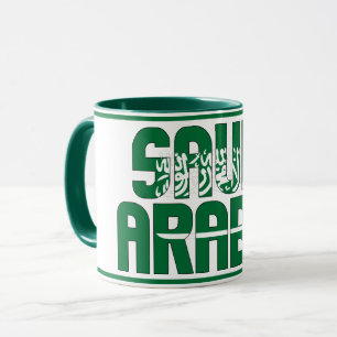 Saudi-Arabië Nationaal Vlag Patriottisch Koffie Mok