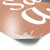 Saudi-Arabië: oud poster reizen (Hoek)