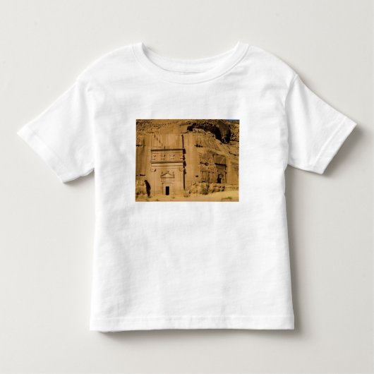 Saudi-Arabië, plaats Madain Saleh, oud 3 Kinder Shirts (Voorkant)