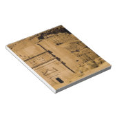 Saudi-Arabië, plaats Madain Saleh, oud 3 Notitieblok (Schuin)