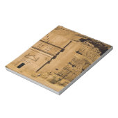 Saudi-Arabië, plaats Madain Saleh, oud 3 Notitieblok (Linkerzijde)