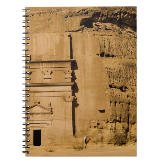 Saudi-Arabië, plaats Madain Saleh, oud 3 Notitieboek (Voorkant)