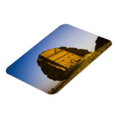 Saudi-Arabië, plaats Madain Saleh, oud 4 Magneet (Linkerzijde)