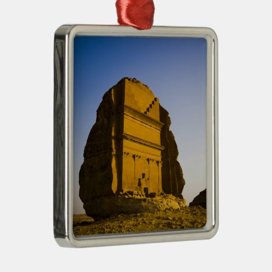 Saudi-Arabië, plaats Madain Saleh, oud 4 Metalen Ornament (Rechts)