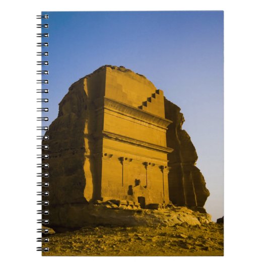 Saudi-Arabië, plaats Madain Saleh, oud 4 Notitieboek (Voorkant)