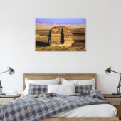 Saudi-Arabië, plaats Madain Saleh, oud Canvas Afdruk (Insitu (Slaapkamer))