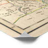 Saudi-Arabië Poster (Hoek)