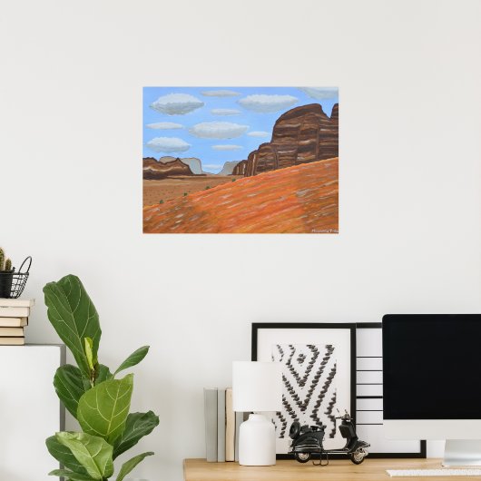 Saudi-Arabië Poster (Thuiskantoor)