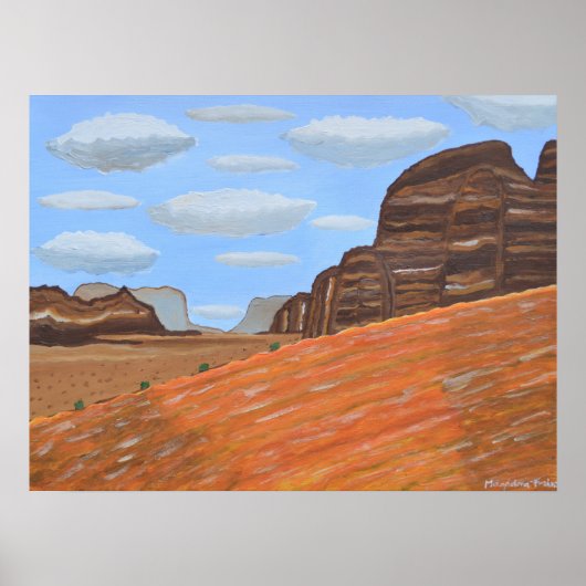 Saudi-Arabië Poster (Voorkant)