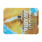  Saudi-Arabië reisposter Magneet (Horizontaal)