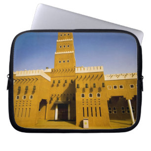 Saudi-Arabië, Riyad, Moskee van Al Diriya Laptop Sleeve