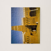 Saudi-Arabië, Riyad, moskee van Al Diriya Legpuzzel (Verticaal)