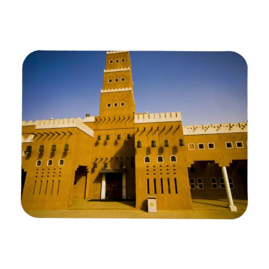 Saudi-Arabië, Riyad, Moskee van Al Diriya Magneet (Horizontaal)