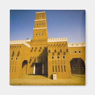 Saudi-Arabië, Riyad, Moskee van Al Diriya Magneet