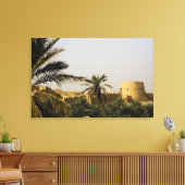Saudi-Arabië, Riyad, oude stad Al-Diriya van Saud Canvas Afdruk (Insitu (Woonkamer))