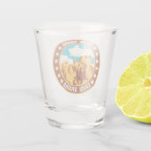 Saudi-Arabië Shot Glas (Achterkant)