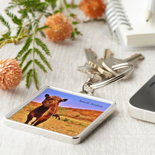 Saudi-Arabië Sleutelhanger (Zijkant)