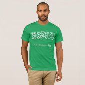 Saudi-Arabië T-shirt (Voorkant volledig)