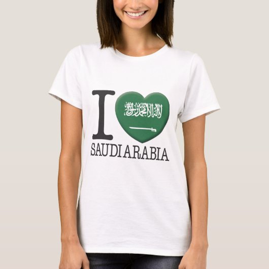 Saudi-Arabië T-shirt (Voorkant)