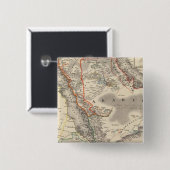 Saudi-Arabië Vierkante Button 5,1 Cm (Voorkant /achterkant)