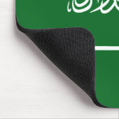Saudi-Arabië: Vlag Mousepad Muismat (Hoek)