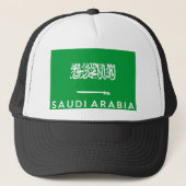 saudi - arabië - vlagland - naam trucker pet (Voorkant)