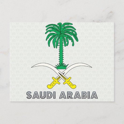 Saudi-Arabië wapenstilstand Briefkaart (Voorkant)